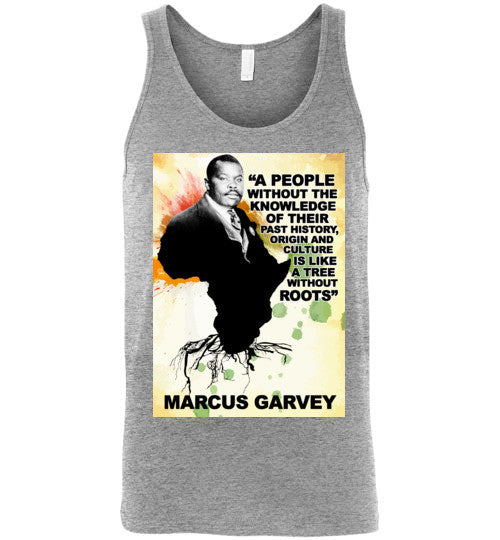 Marcus Garvey Quote Unisex Sports Fit Tank Top - Rocking Black, Inc. #RockingBlackInc #MelaninInspires