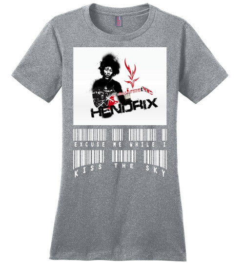 Hendrix Quote Ladies Comfort Fitted T-Shirt - Rocking Black, Inc. #RockingBlackInc #MelaninInspires