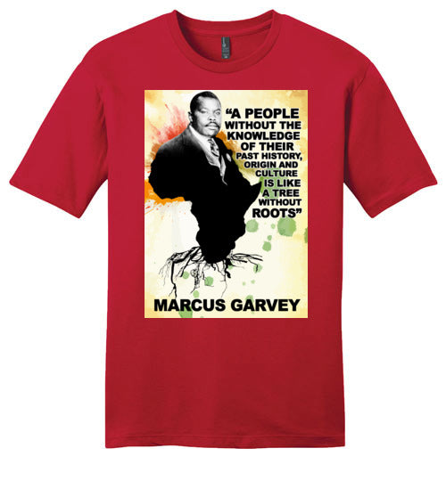 Marcus Garvey Quote Relaxed Fit Comfort T-Shirt - Rocking Black, Inc. #RockingBlackInc #MelaninInspires