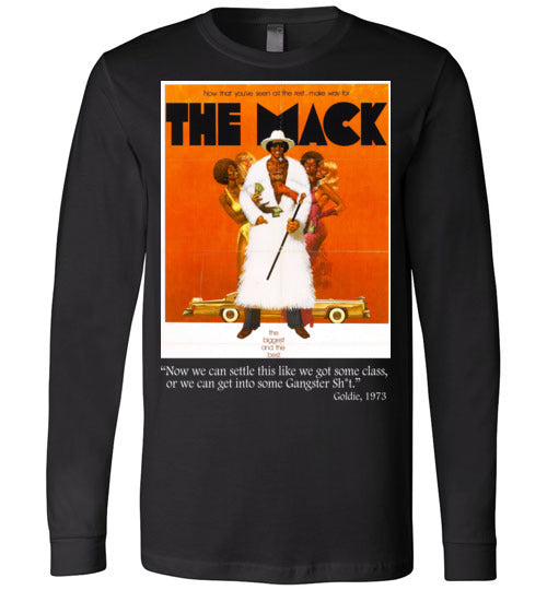 The Mack Movie Poster and Quote Long Sleeve T-Shirt - Rocking Black, Inc. #RockingBlackInc #MelaninInspires