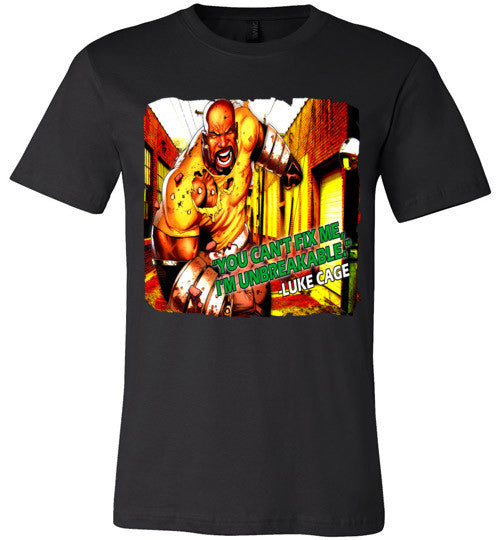Luke Cage Short Sleeve Quote T-Shirt - Rocking Black, Inc. #RockingBlackInc #MelaninInspires