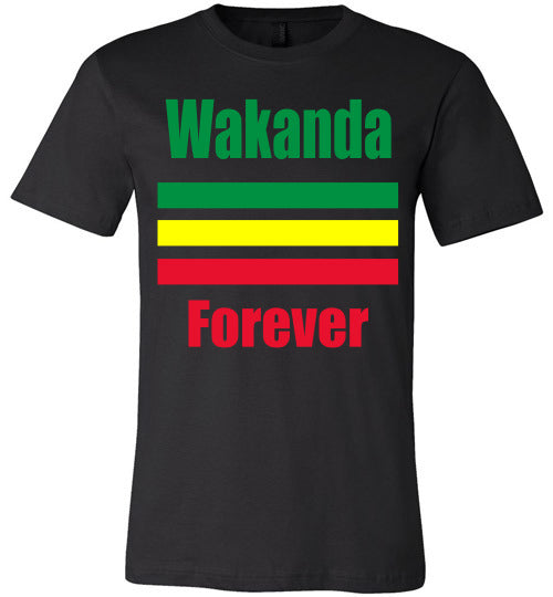 Wakanda Forever Relaxed Fit T-Shirt - Rocking Black, Inc. #RockingBlackInc #MelaninInspires