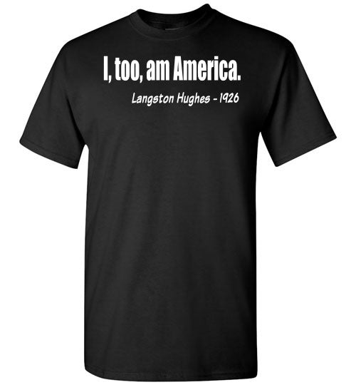 Langston Hughes Quote Youth T-Shirt - Rocking Black, Inc. #RockingBlackInc #MelaninInspires