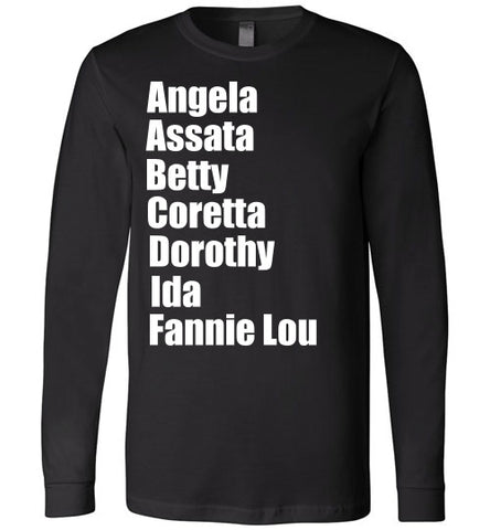 Black Female Activists Shirt - Celebrate Empowerment, Strength, and Legacy