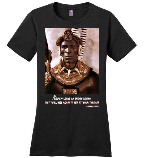 Shaka Zulu Ladies Quote T-Shirt - Rocking Black, Inc. #RockingBlackInc #MelaninInspires