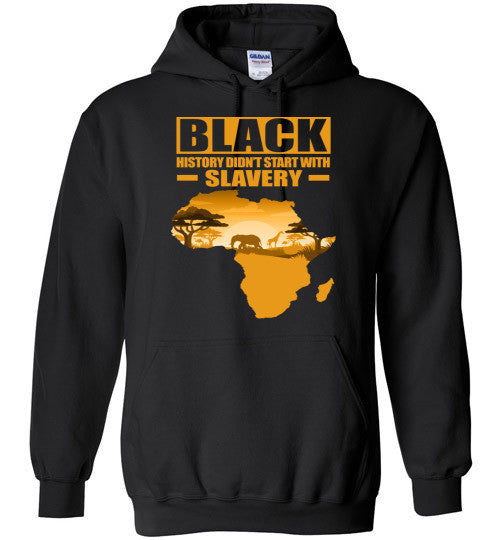 Black History Men Hoodie - Rocking Black, Inc. #RockingBlackInc #MelaninInspires