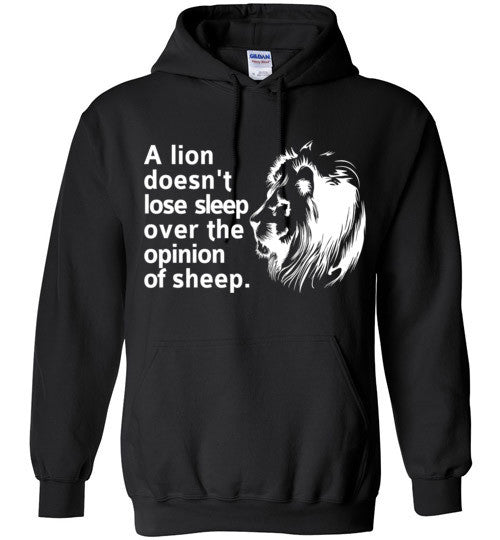 A lion among sheep - Men's Hoodie - Rocking Black, Inc. #RockingBlackInc #MelaninInspires