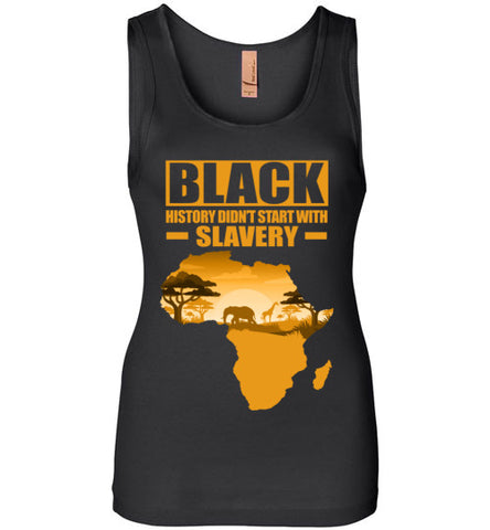 Black History Ladies Tank - Rocking Black, Inc. #RockingBlackInc #MelaninInspires