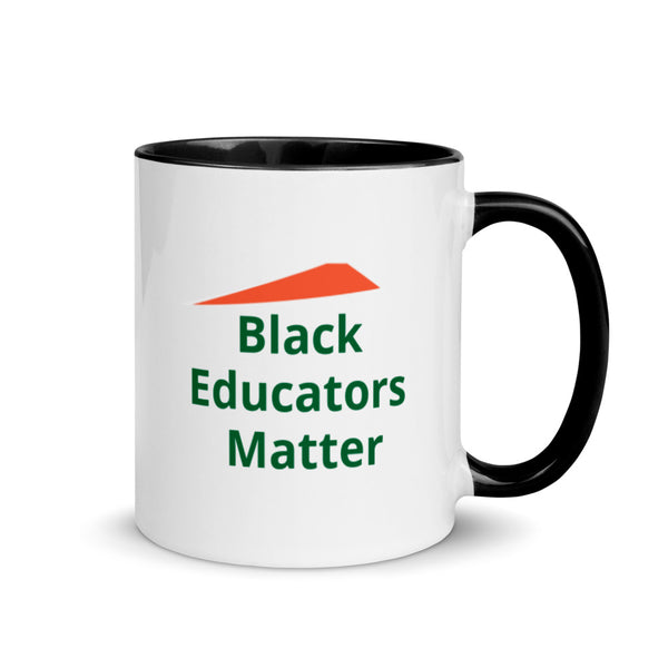 Black Educator by Popular Demand Mug with Color Inside